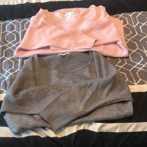 Two New York and Company sweaters